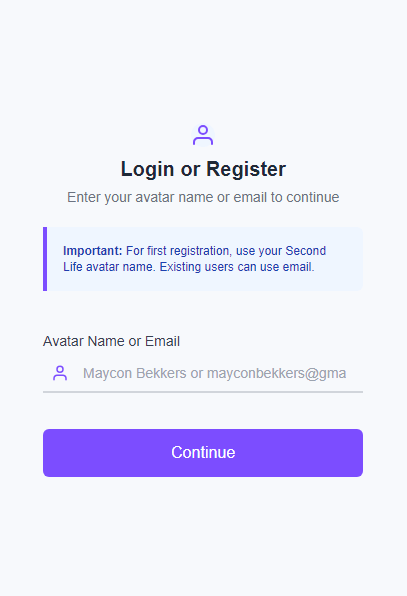 CaveTech authentication login page